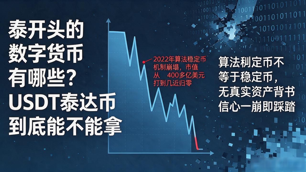 泰达币稳定性分析_USDT与LUNA区别_泰开头的数字货币
